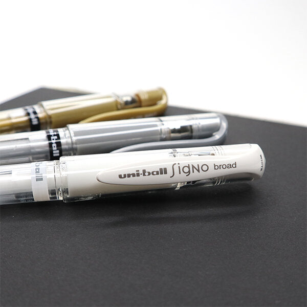 Uni Signo Broad Gel Pens - 3 Pack
