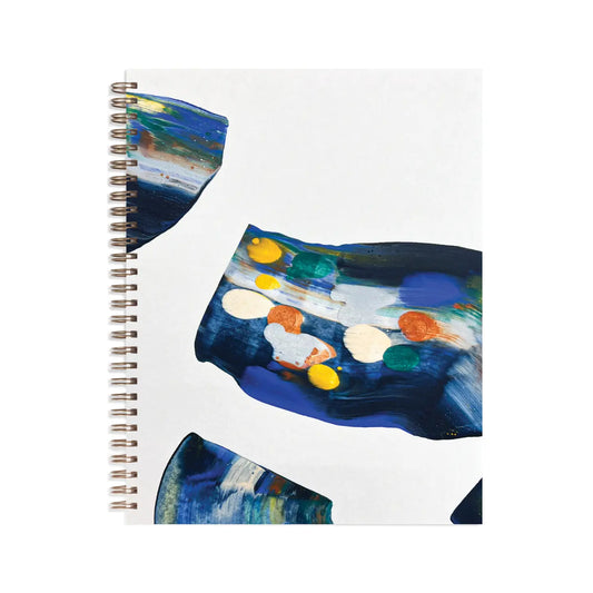 Hand-Painted Workbook - Medium Lined Zion