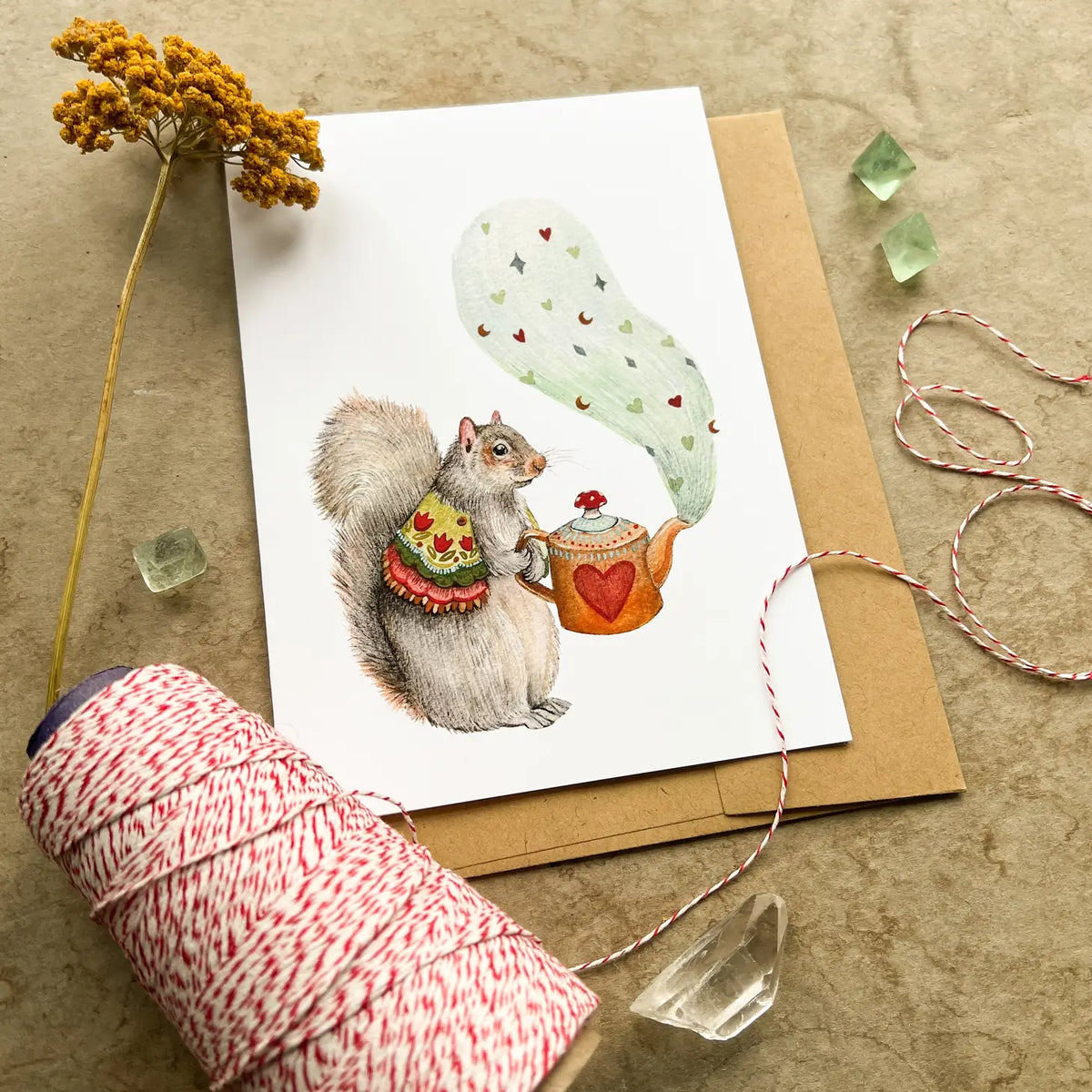 Tea for Two Card – Of Aspen Curated Gifts