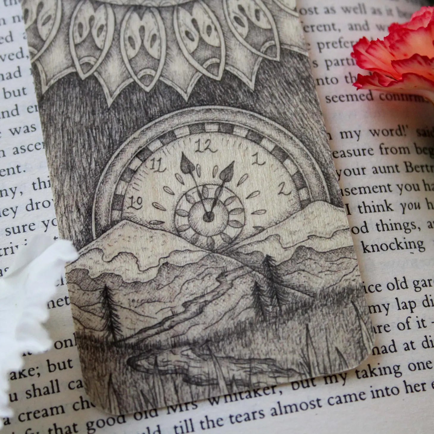 The Awakening Bear Wood Bookmark