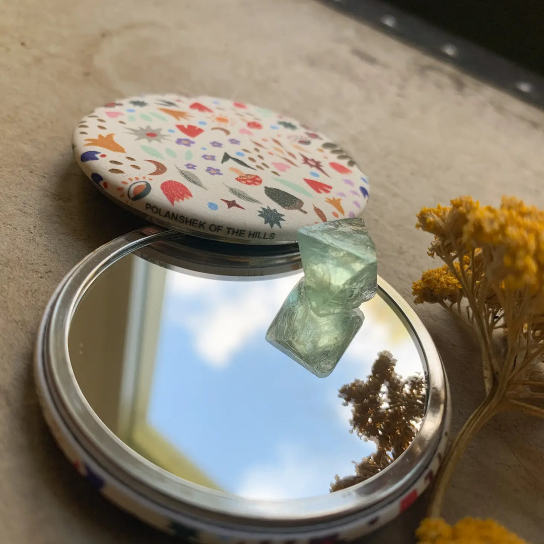 Mushroom Pocket Mirror