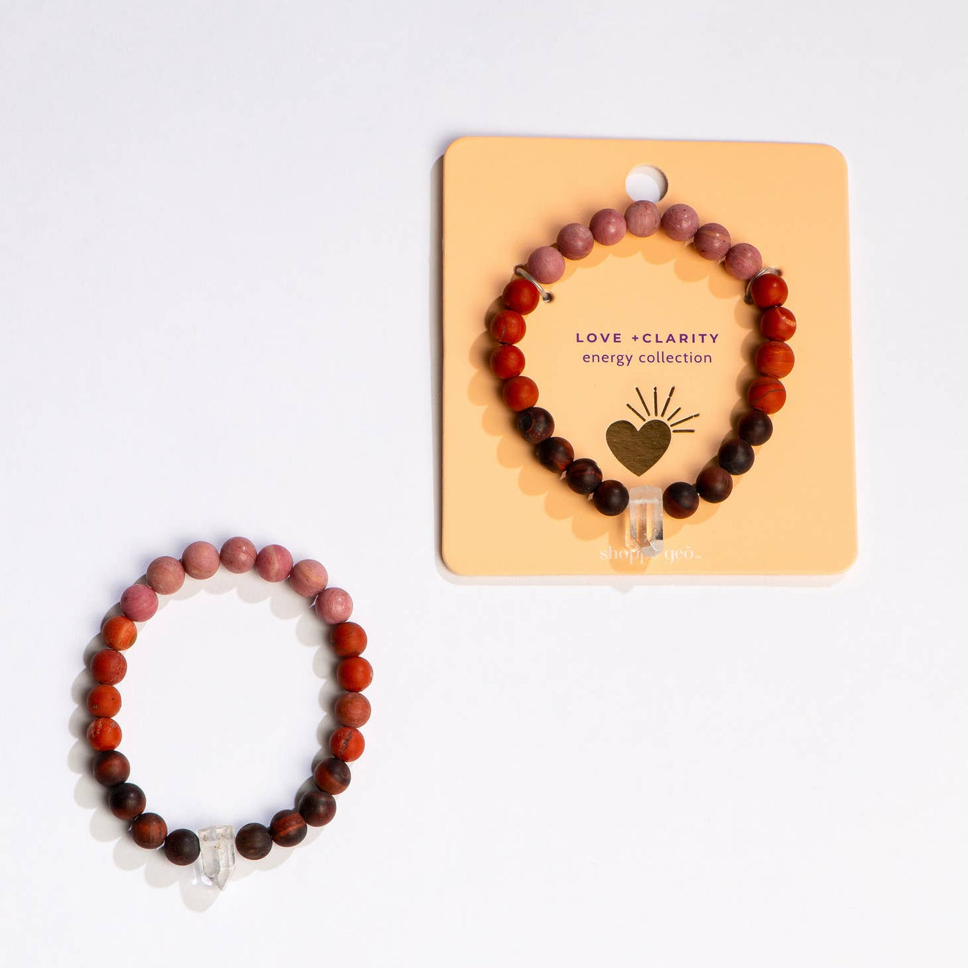 Love & Clarity Crystal Bracelet
