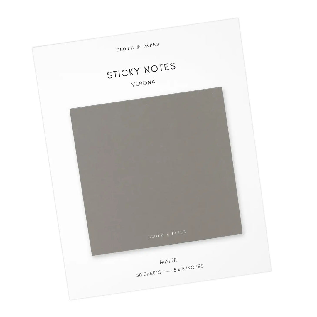 Note Neutrality Sticky Notes - Verona
