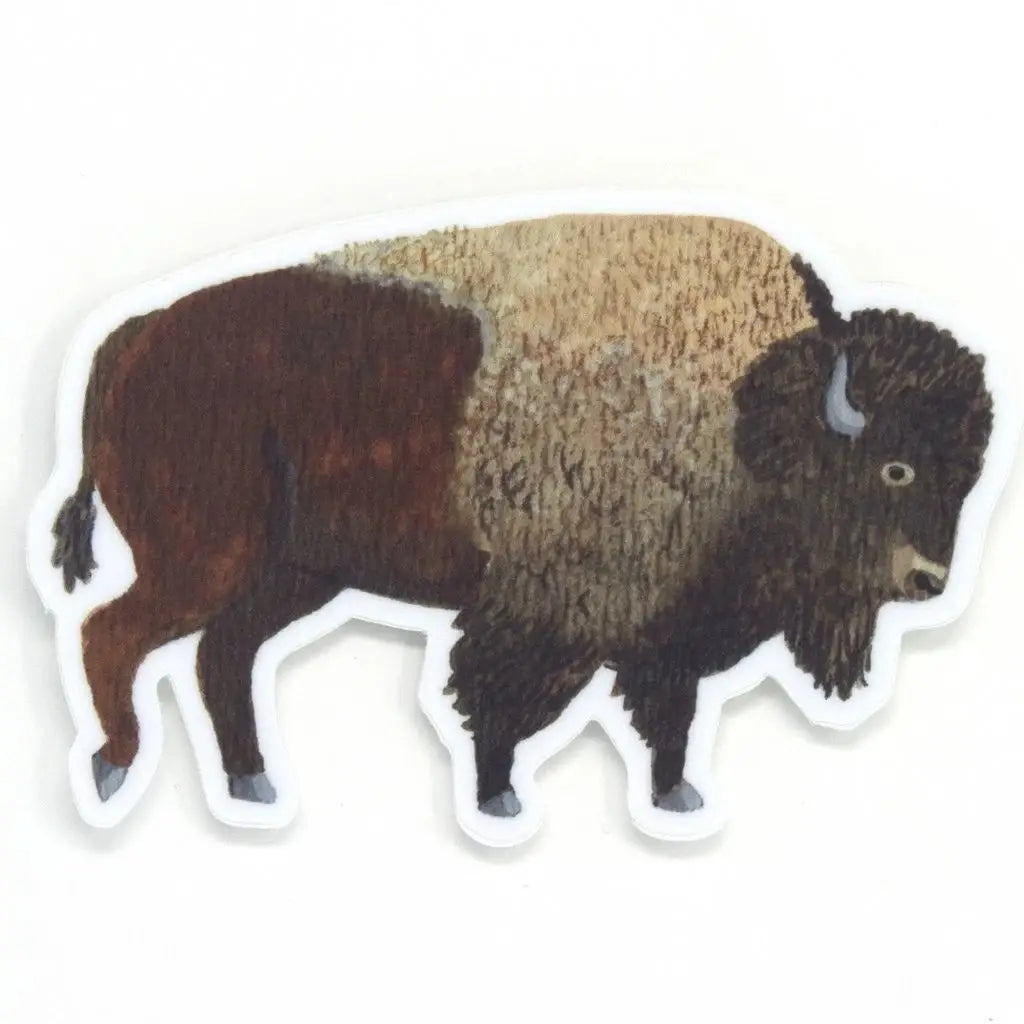 Bison Sticker