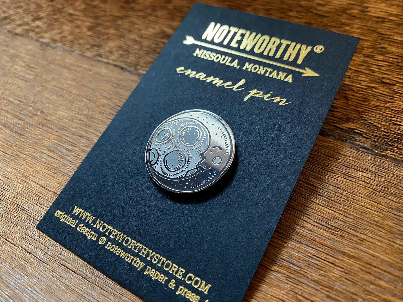 Sleeping Moon Pin