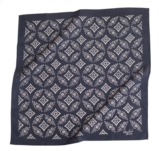 Blue Natalie Bandana - No. 019