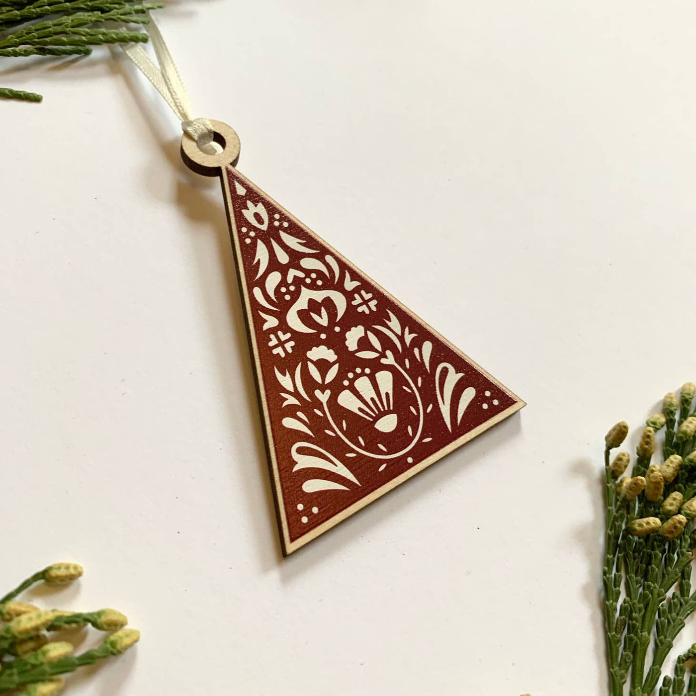 Red Tree Ornament