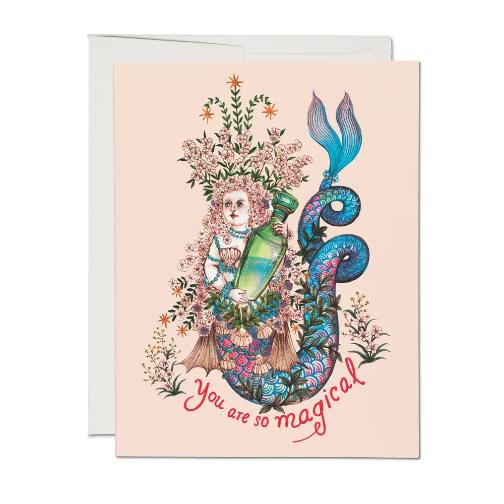 Magical Mermaid Friendship Card