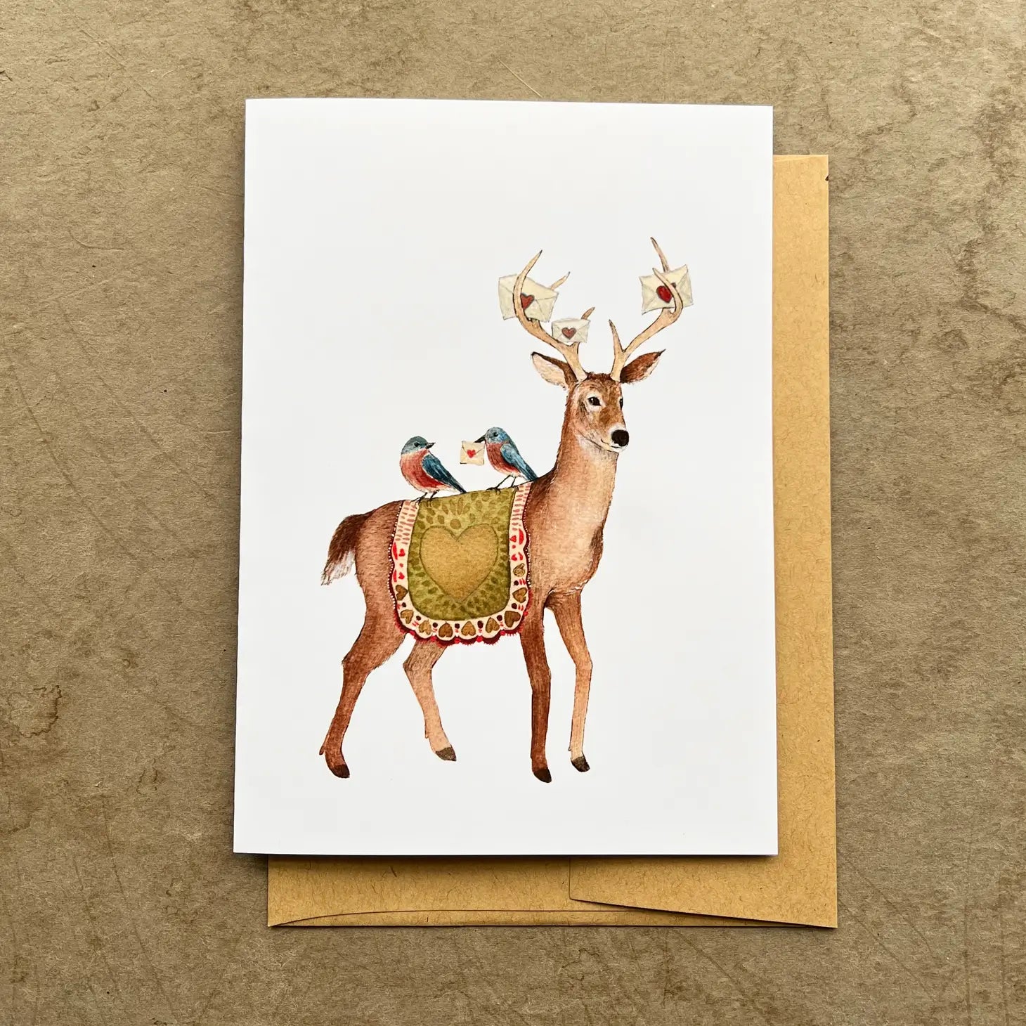 Lovely Messenger Deer Card