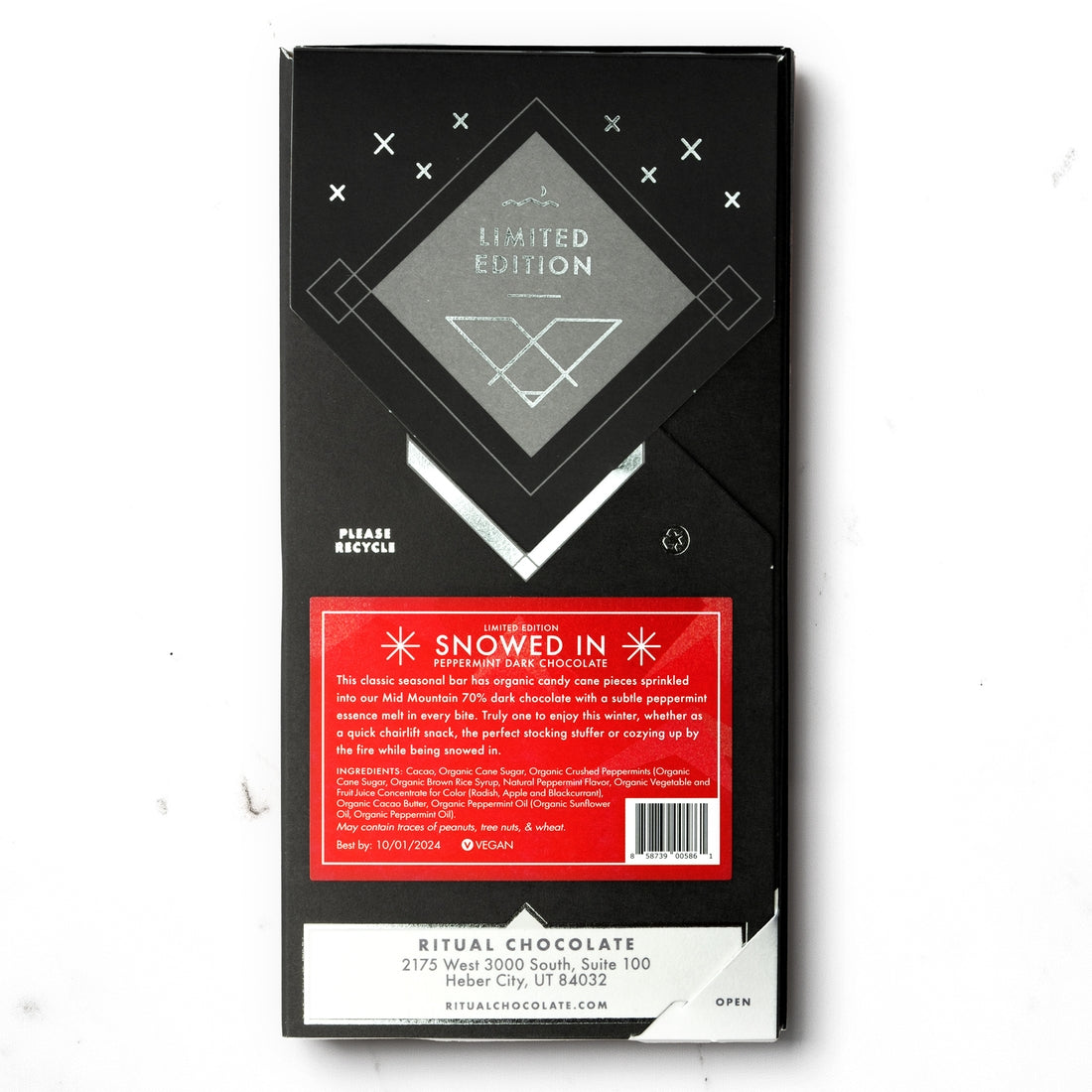 Snowed In 60% Cacao Chocolate Bar
