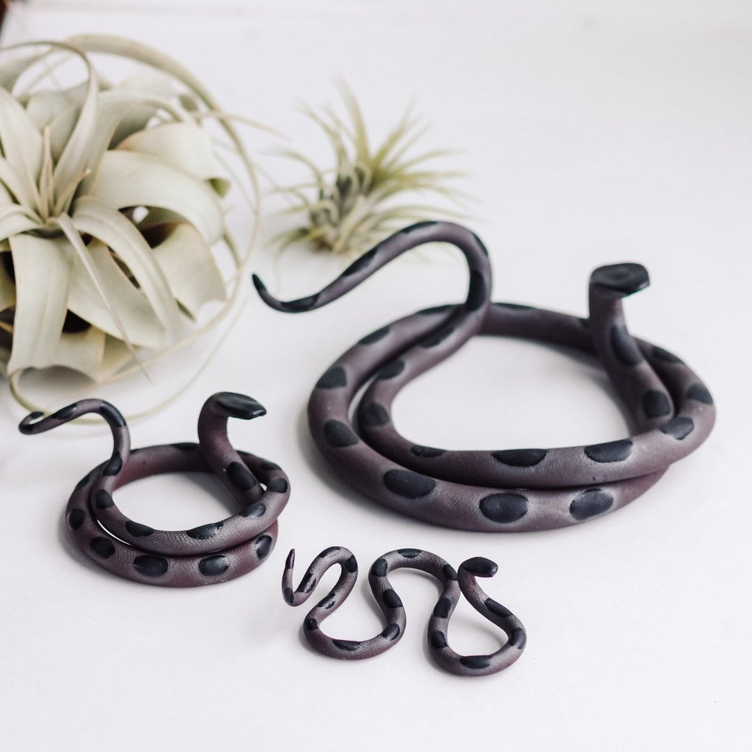 Self Care Ceramic Snake - Coiled Saul