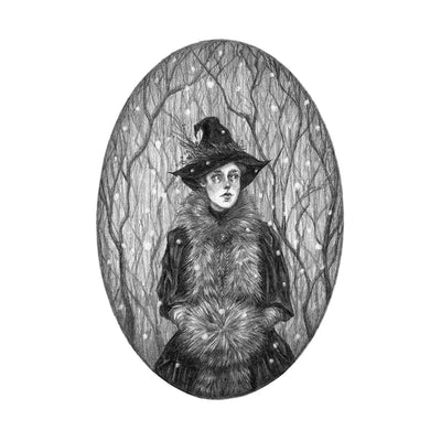 Winter Witch Print