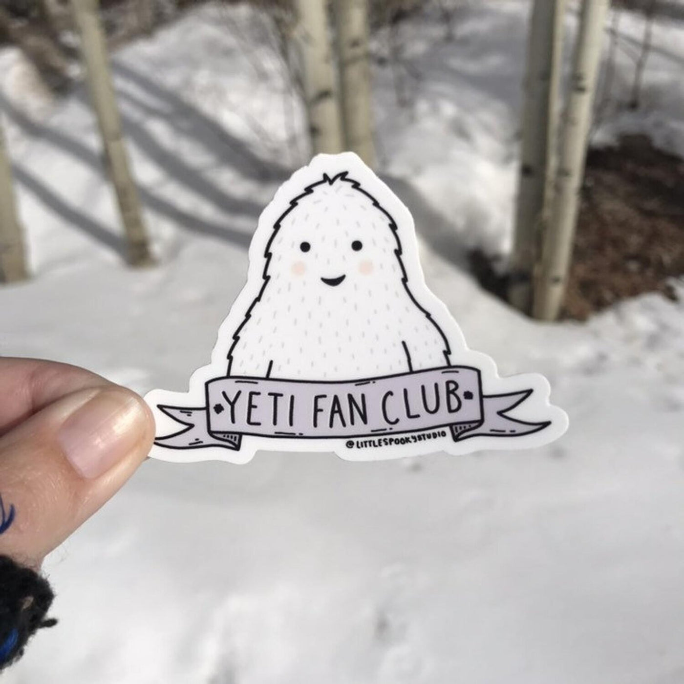 Yeti Fan Club Sticker