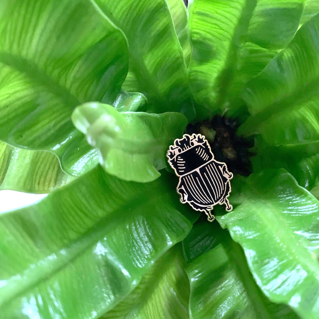 Tiny Beetle Pin
